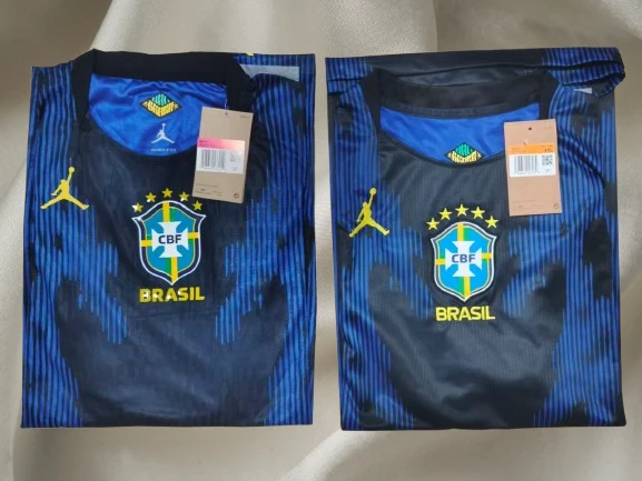 Brazil 2026 Half Sleeve Football Jersey – Black Color